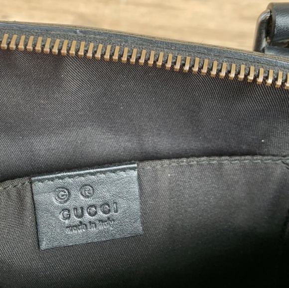 Gucci Small Dome Black leather Bag - Picture 8 of 10